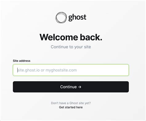 How do I login to Ghost Admin?