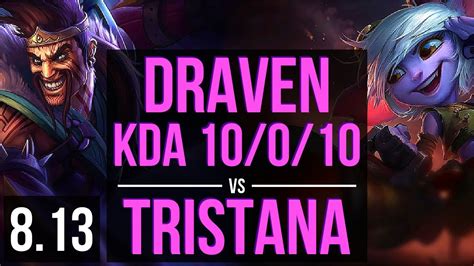 Draven Vs Tristana Adc Kda Legendary Euw Master Patch