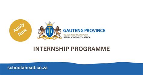 Gauteng Department Of Roads And Transport Internships