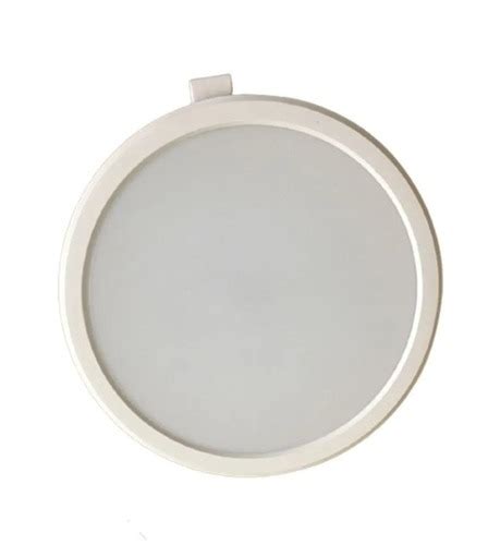 Watts Volts B Base Polycarbonate Frame Round Led Ceiling Light