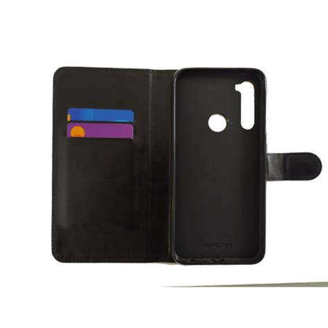 Capinha Flip Carteira Xiaomi Redmi Note 8 Com Porta Cartões Pronta