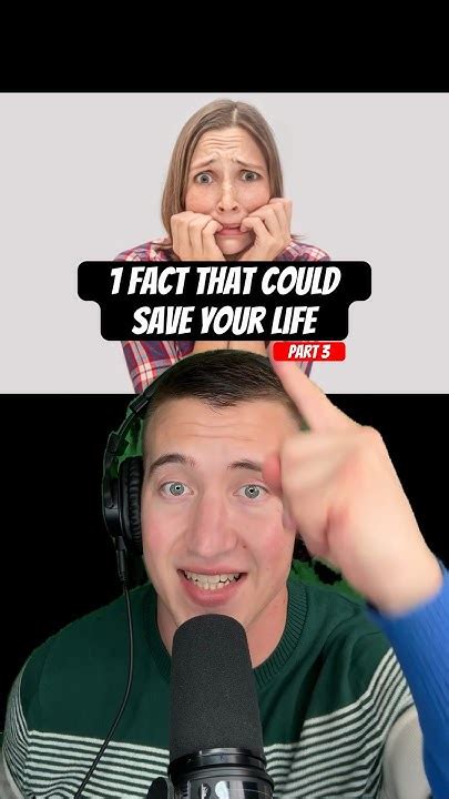 1 Fact That Could Save Your Life Part 3 🚑 Savelife Facts Survival