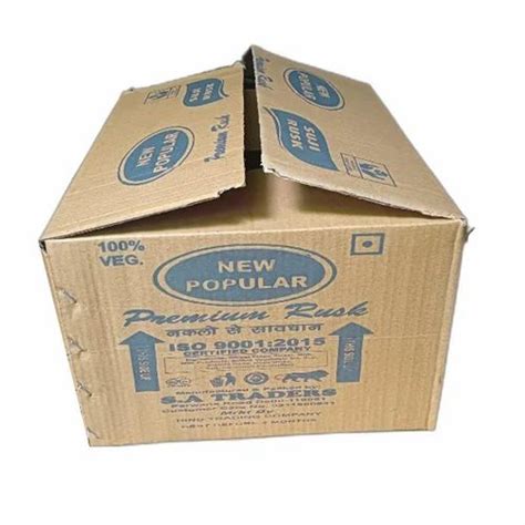 5 Ply Printed Corrugated Packaging Boxes At Rs 10 Piece 5 Ply Box In