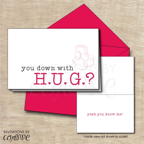 Funny Valentine's Day Card Printable Custom Personalized Downloadable ...