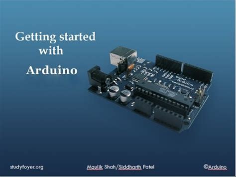 Getting Started With Arduino Youtube