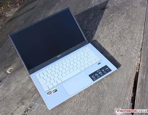 Обзор ноутбука Acer Swift X SFX14 - notebookcheck-ru.com Обзоры