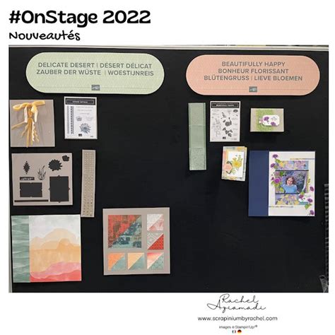 Onstage Stampin Up Compte Rendu Scrapinium By Rachel