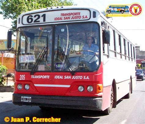 Fotos de colectivos Transporte Ideal San Justo Linea 621 2ª parte