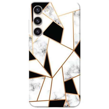 Etui Na Samsung Galaxy S Bia Y Marmur Geometryczny Sklep