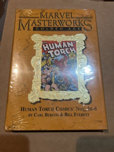 Marvel Masterworks Golden Age Human Torch Nos B Sealed In