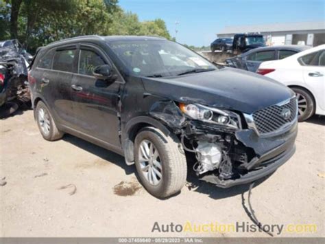 5XYPG4A36JG430105 KIA SORENTO LX - View history and price at ...