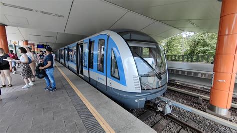 U Bahn M Nchen Mitfahrt Auf Der Kompletten U Von Laimer Platz Bis