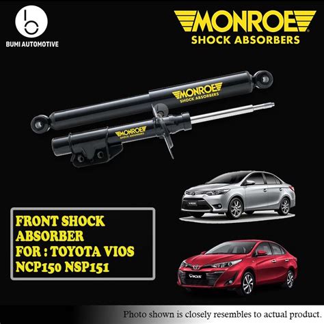 Monroe Toyota Vios Ncp Nsp Front Depan Rear Belakang Shock