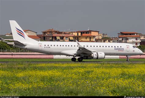 G CLSN Eastern Airways Embraer ERJ 190LR ERJ 190 100 LR Photo By