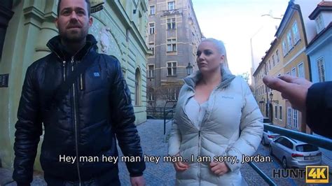 HUNT4K Big Boobied MILF Welcomes Unknown Man In Twat But Not Husband Porn Videos