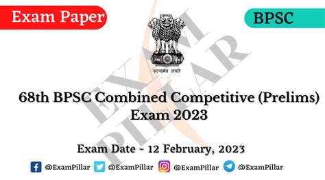 Bpsc Th Cce Prelims Exam Feb Official Answer Key