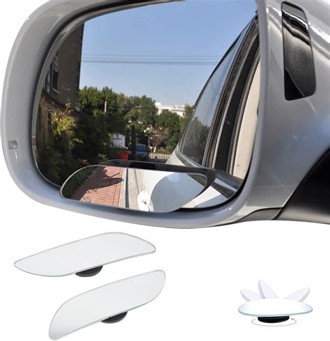 Amazon Livtee Framed Rectangular Blind Spot Mirror HD Glass And