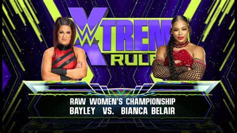 Bianca Belair Vs Bayley Raw Women S Championship Ladder Match