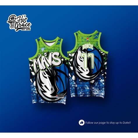 Full Sublimation Hisgrace Concept Jersey Mavs Basketball Jersey Free