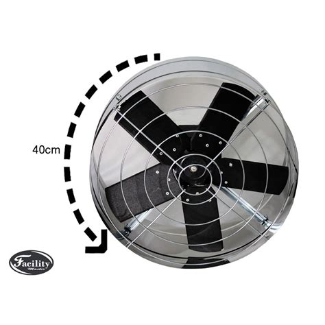 Exaustor Ventilador Axial Industrial Cm Para Churrasqueira Cozinha