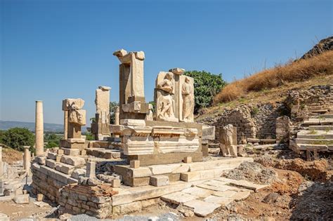 Premium Photo | Ruins of the ancient city ephesus