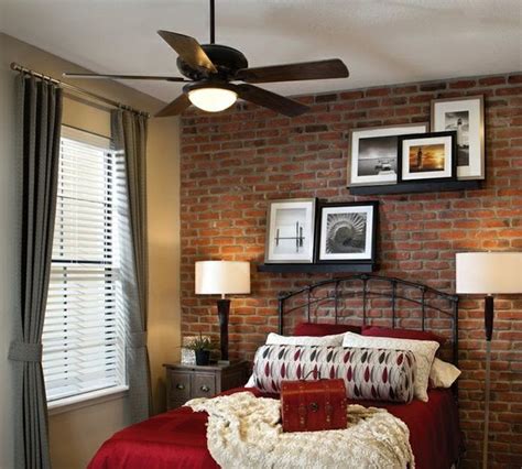 Red Brick Wallpaper Bedroom Ideas - Mural Wall