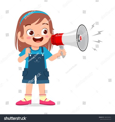 2,868 Children Megaphone Stock Vectors and Vector Art | Shutterstock