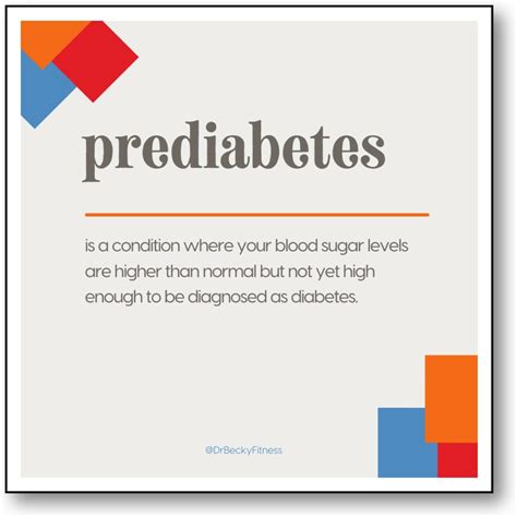 Prediabetes What Is It Do I Have It What Can I Do About It Dr Becky Fitness