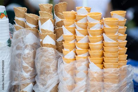 Mexican Wafers For Ice Cream Stock Photo Adobe Stock