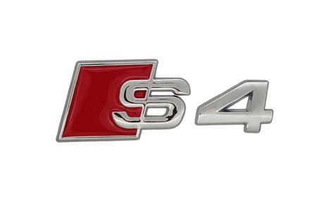 EMBLEMAT ZNACZEK NAPIS AUDI S4 S LINE CHROM KLAPA TYŁ S4 CHROM za 45 zł