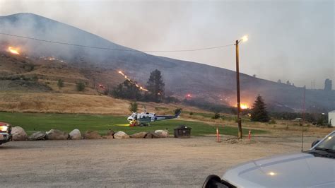 Chelan County Declares State Of Emergency For Red Apple Fire