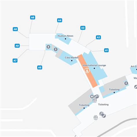 Tucson Airport Map: Guide to TUS's Terminals