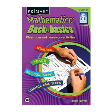 Primary Mathematics Back To Basics Book D Play School Room Cc