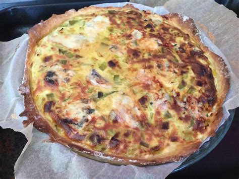 Tarte aux poireaux curry et roquefort Gérer les plaisirs de la table