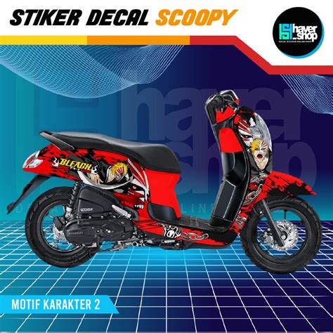 Jual Stiker Motor Sticker Tempel Decal Full Body Pareasi Harga Murah