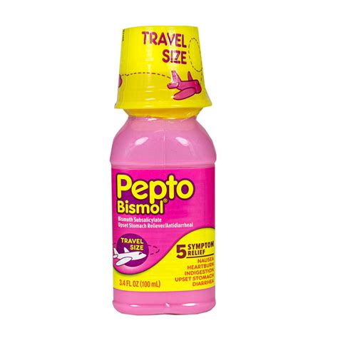 Wholesale Pepto Bismol Original Flavor Travel Size - 3.4 oz. - Weiner's LTD