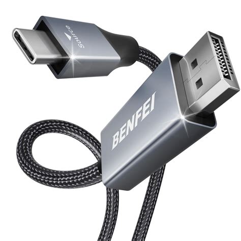 Benfei Usb C To Displayport 6 Feet Cable8k60hz 4k144hz Usb Type C