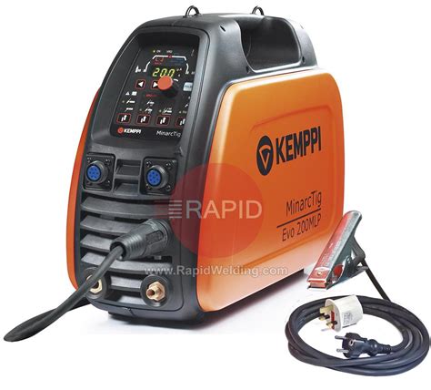 Buy Kemppi Minarctig Evo Mlp Power Source With Earth Cable Gas Hose