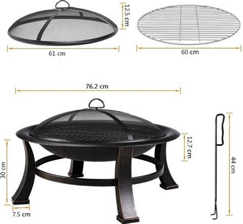 Vuurkorf Vuurkorf Bbq Tafel In Terrashaard Vuurkorf Voor