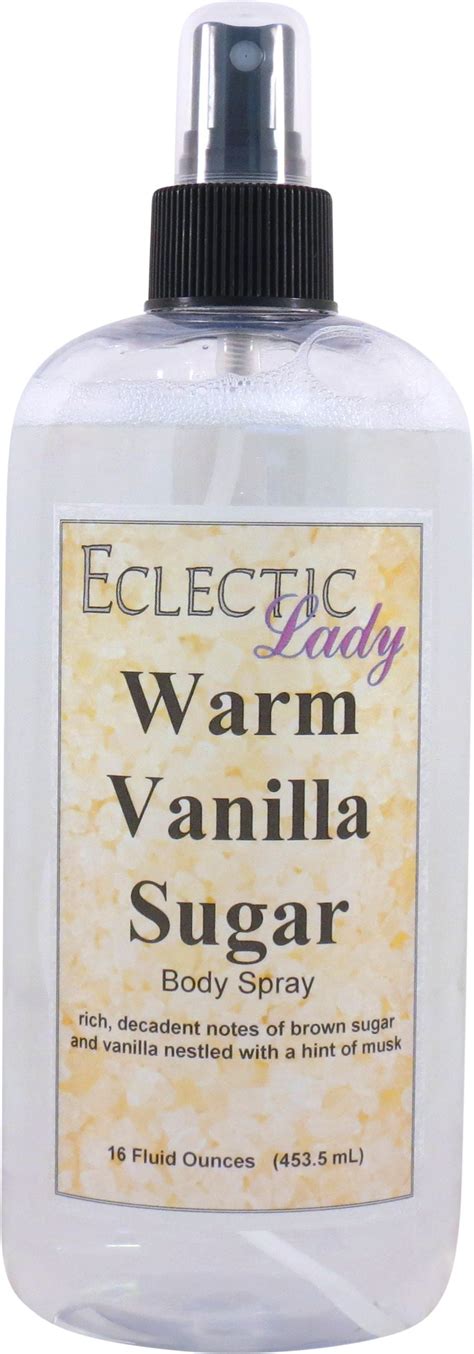 Warm Vanilla Sugar Body Spray Eclectic Lady Hydrating Mist Unisex