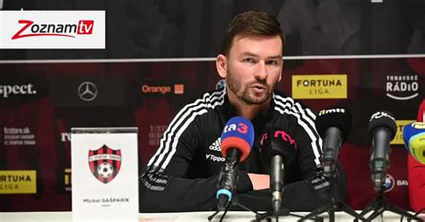 Tréner Spartaka Trnava Michal Gašparík pred jarnou časťou Fortuna ligy