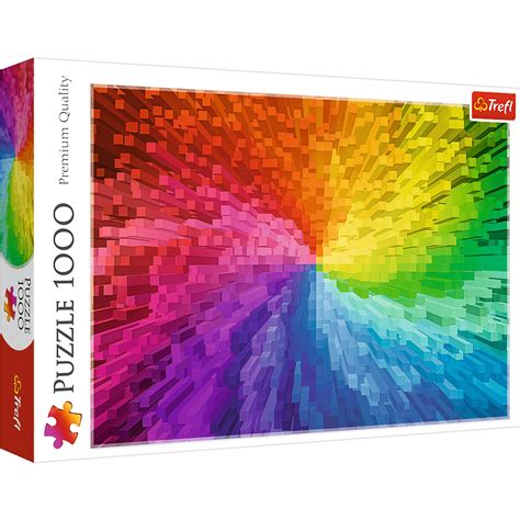 Gradientowe puzzle dla dorosłych 1000 elementów.