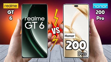 Realme GT 6 Vs Honor 200 Pro Full Comparison Techvs YouTube