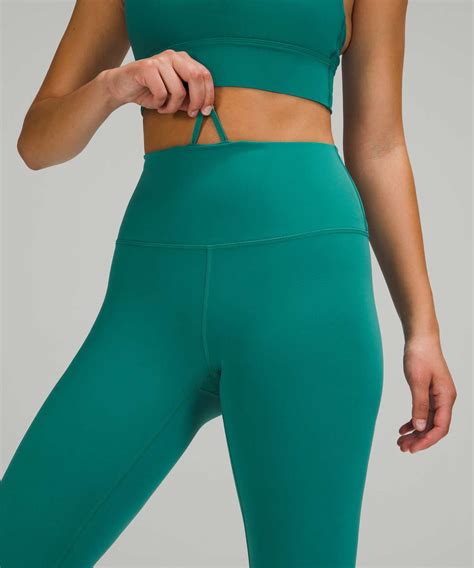 Lululemon Wunder Train High Rise Tight Teal Lagoon Lulu Fanatics