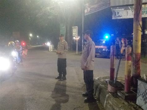 Antisipasi Perang Sarung Di Malam Ramadhan Polsek Talun Gencarkan Patroli