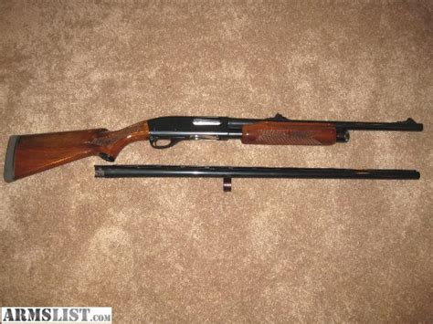 Armslist For Sale Remington 870 Wingmaster 12 Ga And Slug Barrel Combo