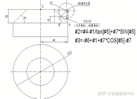 Fanuc数控铣床编程实例43 使用立铣刀 球刀 圆角铣刀倒斜面或倒角宏程序编制 知乎