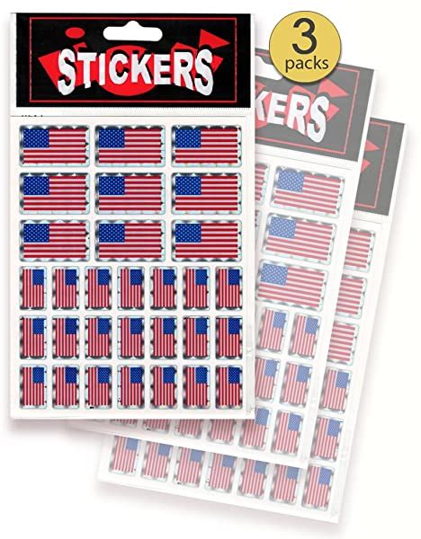 AoneFun American Flag Stickers Small Patriotic Stickers USA Stickers ...