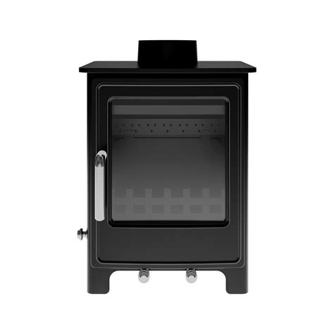 Black Cast Iron Wood Burning Stove 5kw Amberglo Furniture123