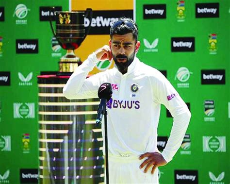 Virat Kohli Quits Test Captaincy A Day After Series Defeat Against Proteas